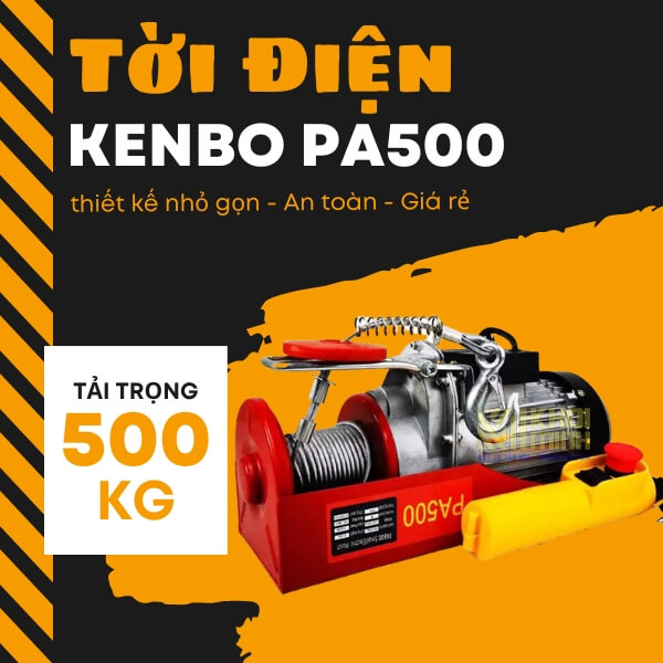máy tời điện KENBO PA500