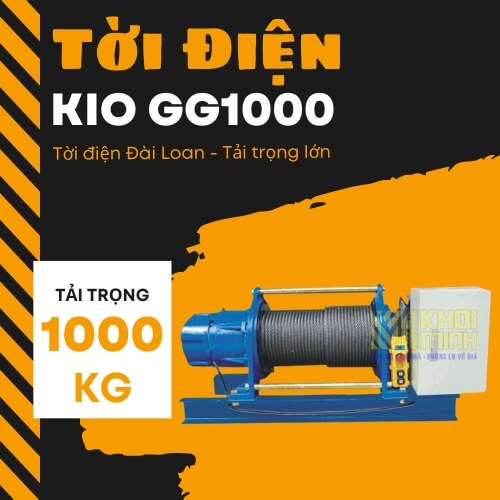 tời điện KIO WINCH GG1000