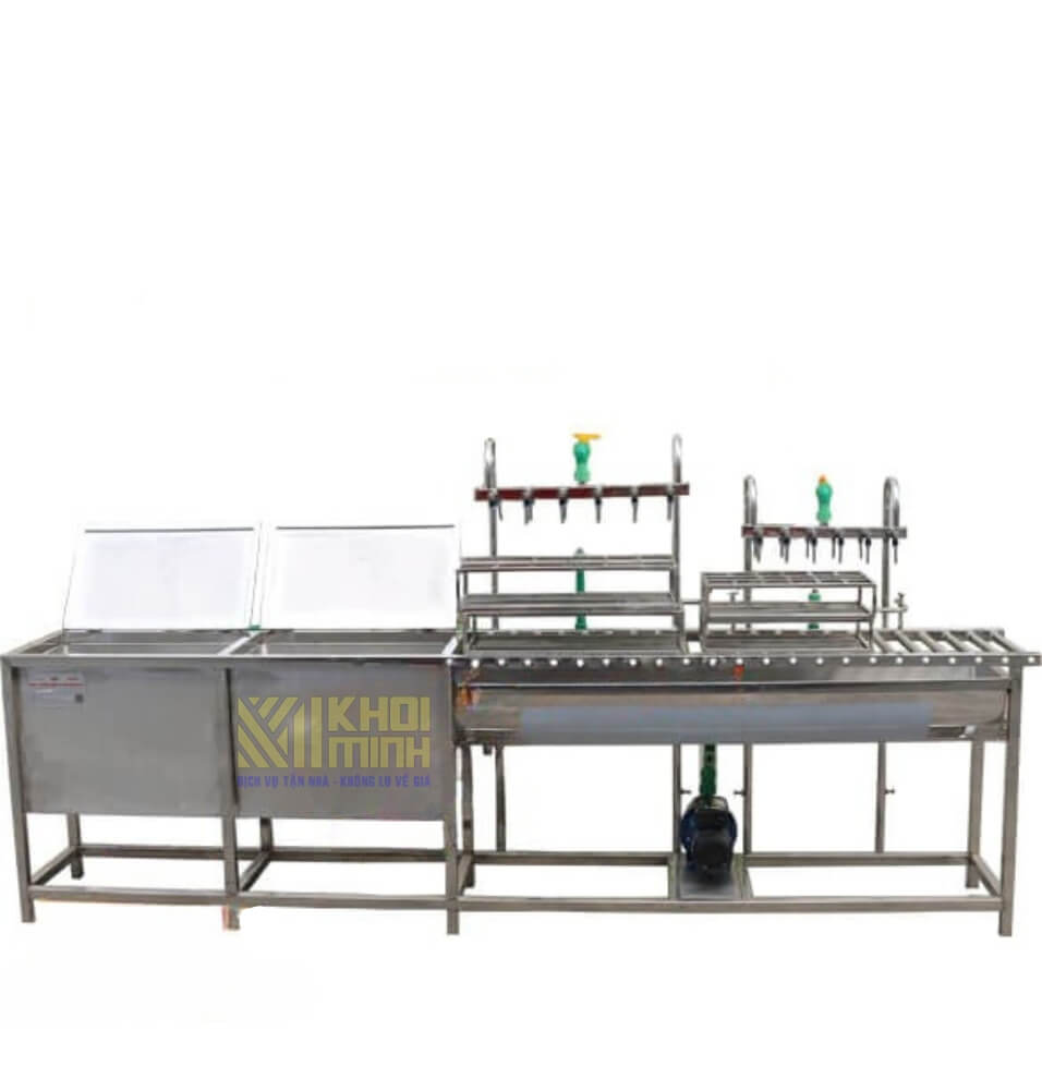 Máy chiết rót chai bán tự động VAMCC-250