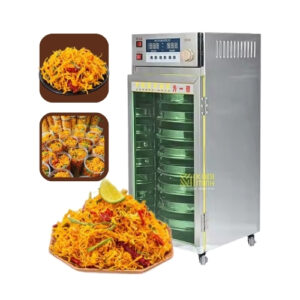 Máy sấy khô gà 8 khay tròn xoay