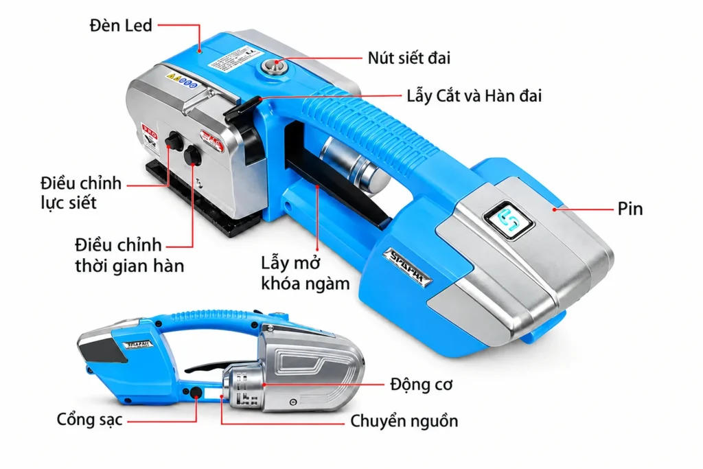 Cấu tạo máy JD13/16